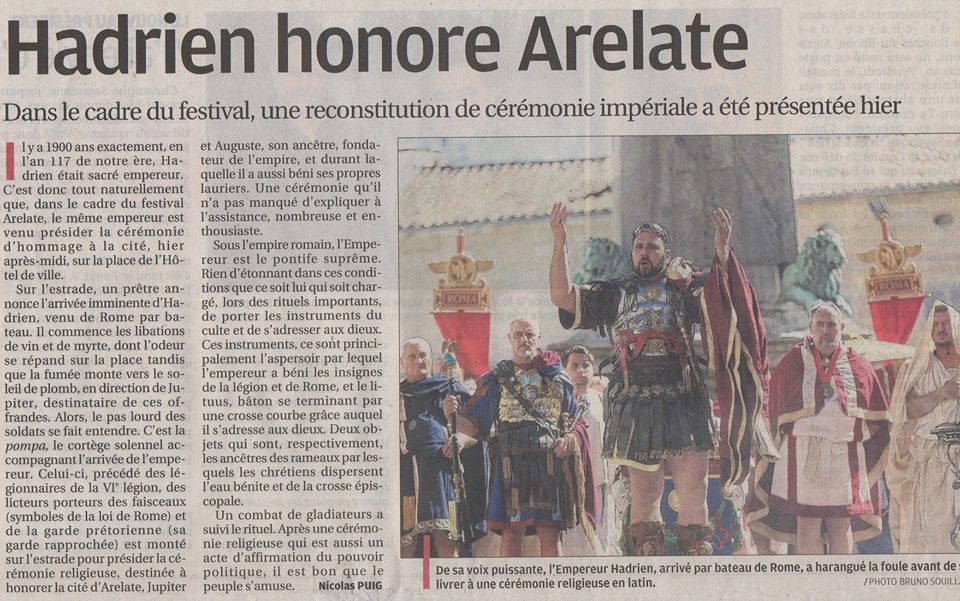 La Provence Arelate Empereur Hadrien Legio VI 