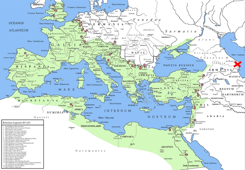 LEG XII Fulminata en Azerbaïdjan